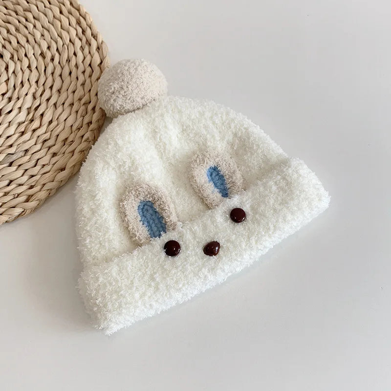 Little Bear Baby Knit Hat | Windproof Winter Cap with Ear Protection for Boys and G additional angle