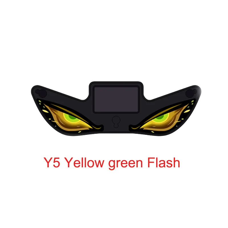 Solar Devil’s Eye Car Window Light | USB-C Rechargeable Flashing Warning Lamp alternate view