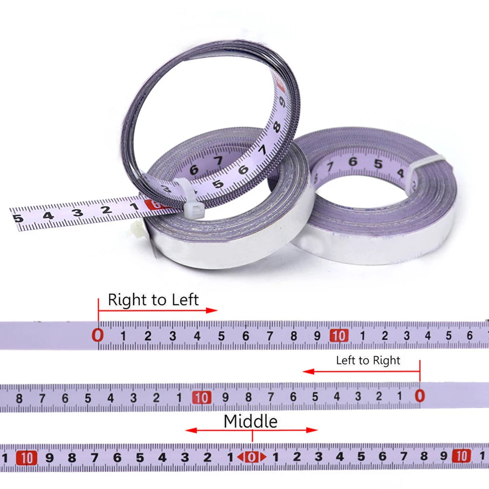 1Pcs Tape Measure 1/2/3/5M 13MM Adhesive- Rulers Woodworking Measuring Ruler Sewing T alternate view
