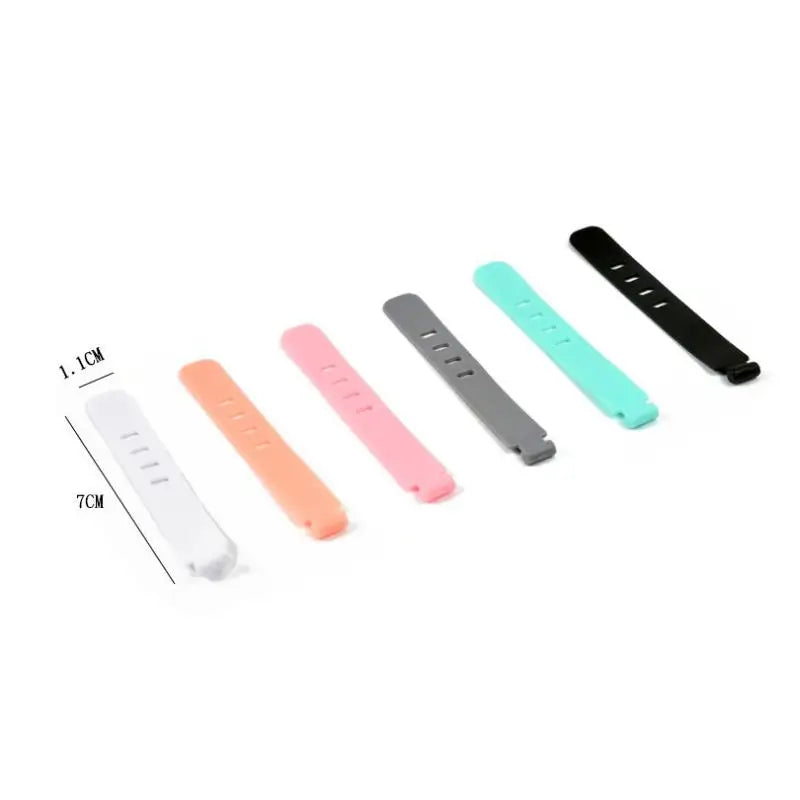20pcs Cable Organizer Ties Clip Charger Cord Management Silicone Wire Manager Mouse Earp detail view