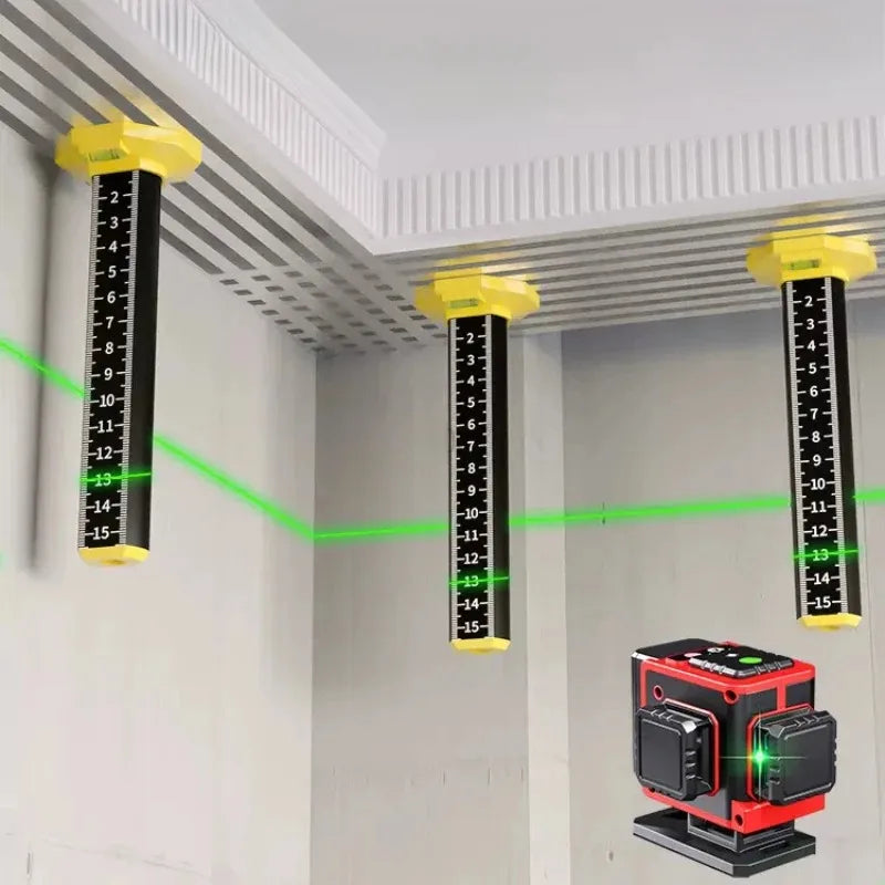 Light Steel Keel Leveling Tool | Suspended Ceiling Level Ruler for Tile and Drywall Inst detail view