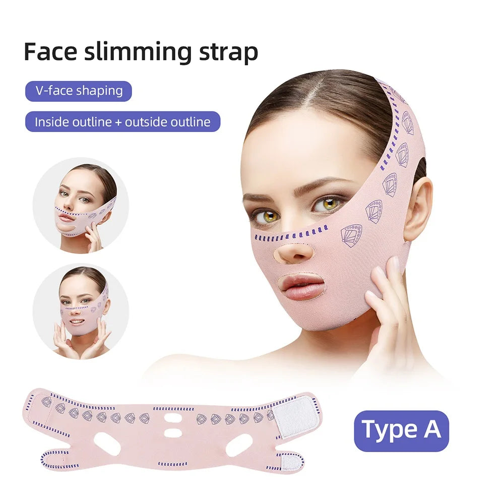 Women Face Slimming Bandage | V Line Lifting Strap for Cheek and Chin Lift detail view