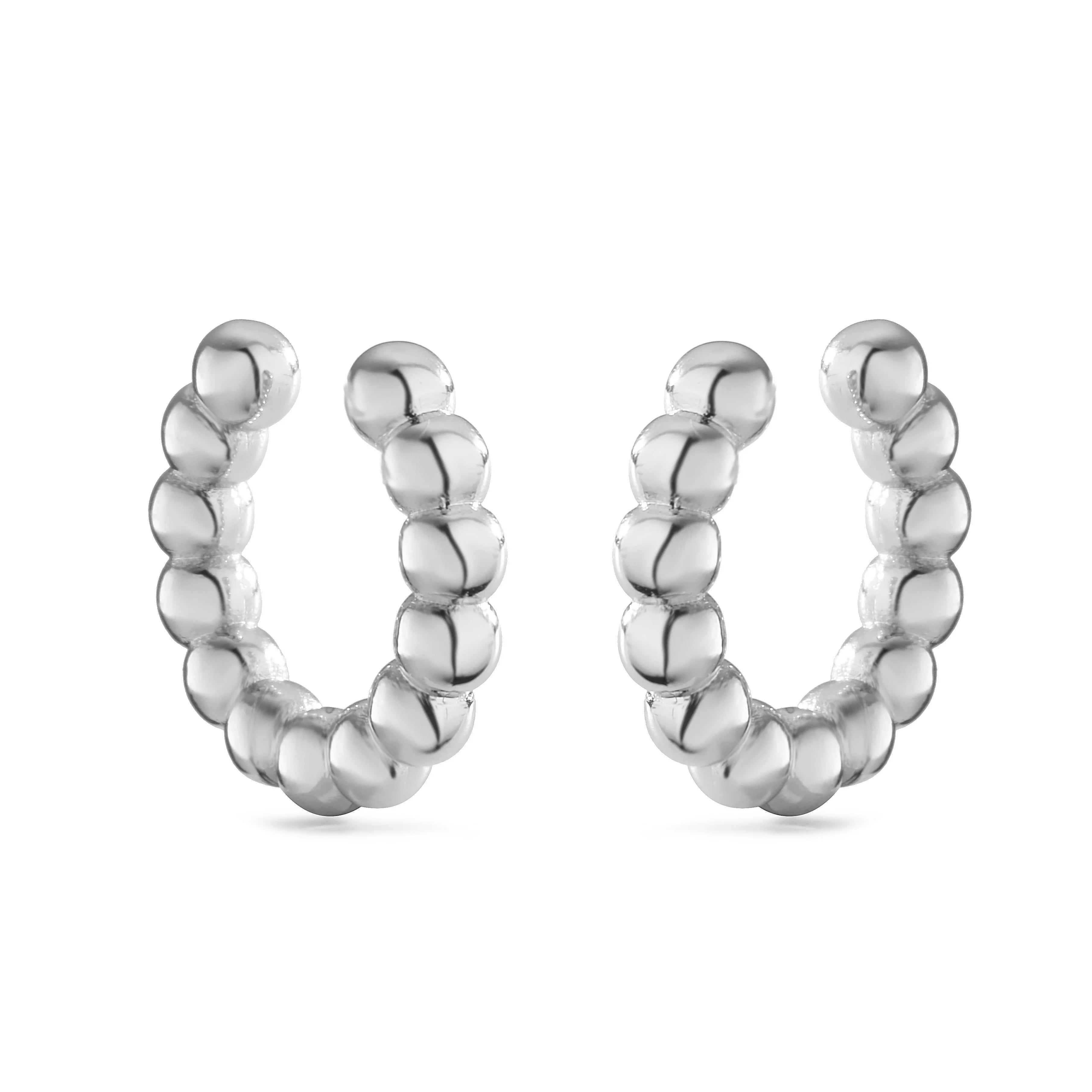 HECHENG,Fashion Ear Cuffs Without Piercing Ear Clip Earrings Non-Piercing Fake Cart additional angle