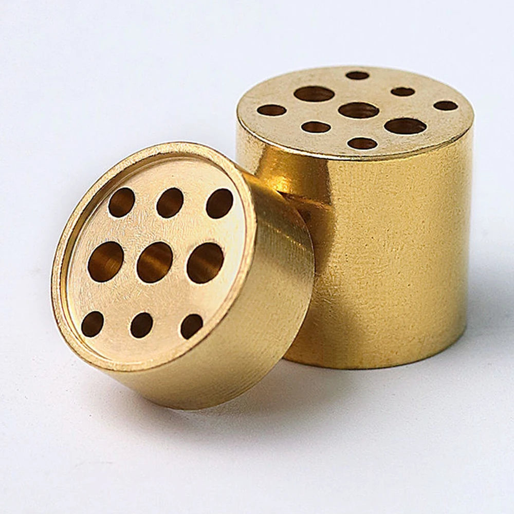 Pure Brass 9-Hole Incense Holder | Universal Incense Stick Burner for Sandalwood, Spi lifestyle view