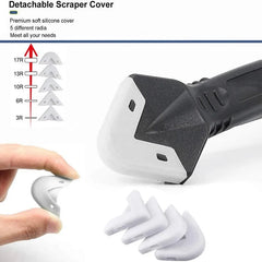 Silicone Scraper Sealant Smooth Remover Tool Set 9 In 1 Floor Caulk Finisher Grout Kit Glass Glue Angle Scraper Set Accessoriess