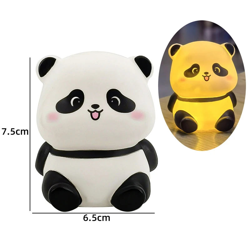 Panda LED Night Light | Cute Animal Lamp for Kids Room lifestyle view
