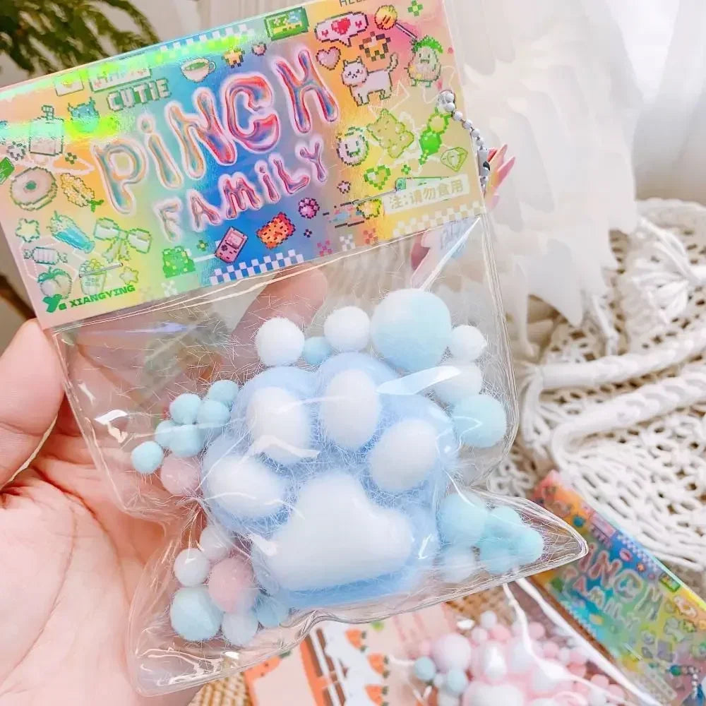 Squeeze Cat Paw Toys | Cute Soft Stress Relief Squishy Toy alternate view