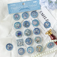 Wax Seal Stickers 3D Self Adhesive | Creative Stationery Decor