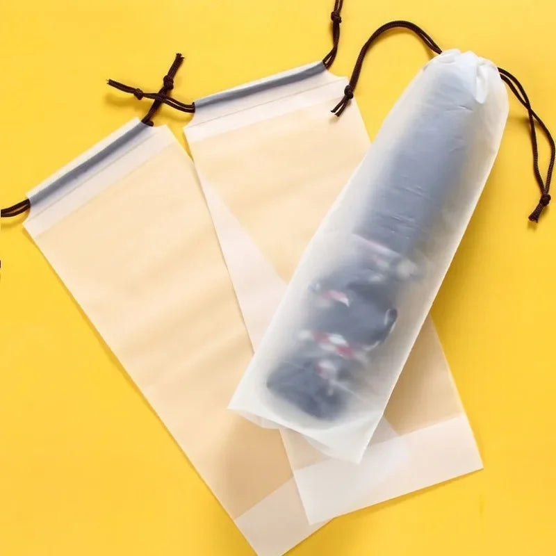 Umbrella Storage Bag Translucent Plastic Waterproof Anti-dirty Umbrella Cover Reusabl alternate view