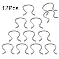 12 Pcs Zinc Plated Window Crank Clip Set For Chevrolet Pontiac