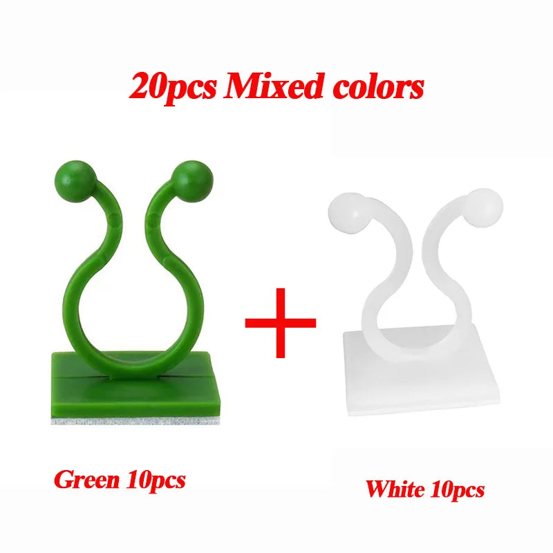 Garden Plant Climbing Wall Fixture Clips Rattan Vine Fixer Self-Adhesive Fixed Buckle lifestyle view