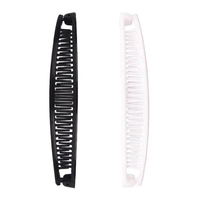 Solid Color Ponytail Hoder Hair Clamp Banana Hair Clips Women Hair Claw Barrettes Hairpins Fashion Styling  Accessories for Girl