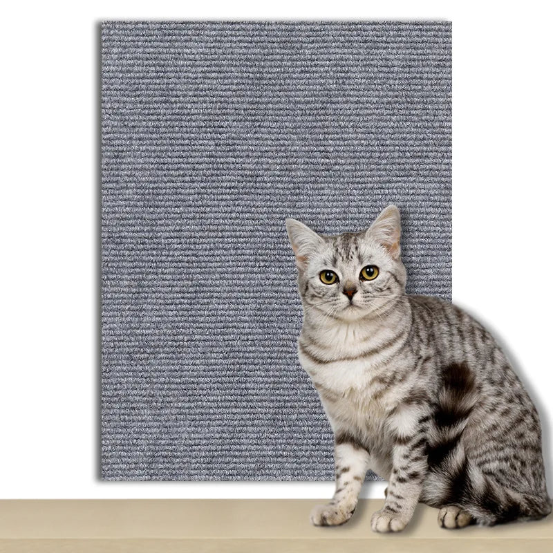 Anti Cat Scratch Sofa Protector | Self Adhesive Carpet Scratch Pad for Cats additional angle