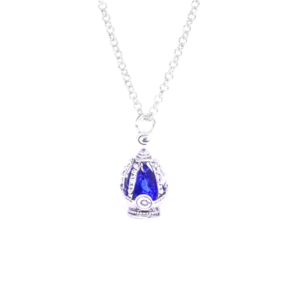 Madoka Magica Soul Gem Pendant Necklace | Anime Jewelry Set