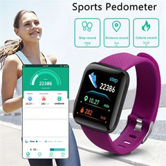 116 Smartwatch Men Women Wristwatches Smart Watch Message Fitness Monitor Bracelet Birth detail view