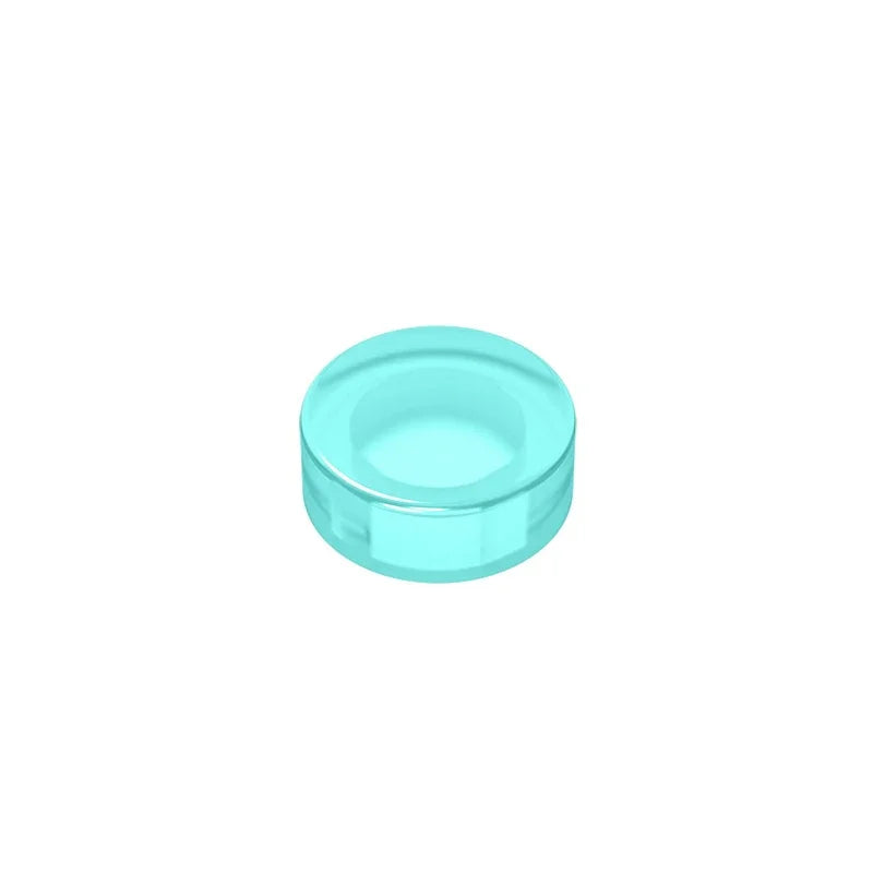 Gobricks GDS-612 Flat Tile 1x1 Round | Compatible Building Block alternate view