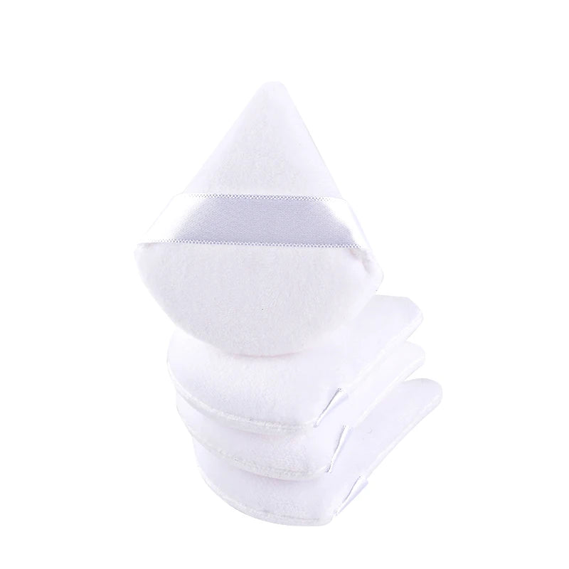 Reusable Triangle Velvet Powder Puffs | Soft Face Makeup Sponges alternate view