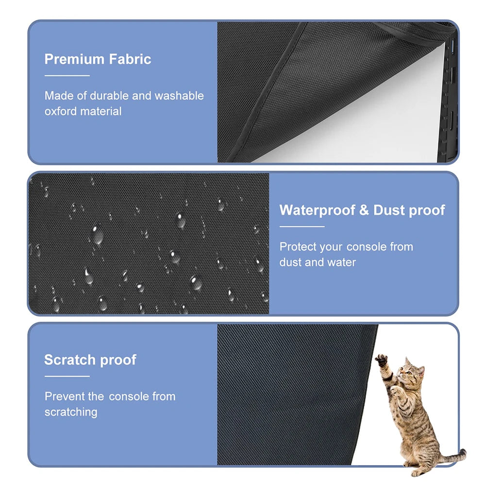 Dust Proof Cover for PS5 Slim | Washable Anti-Scratch Protector close-up view