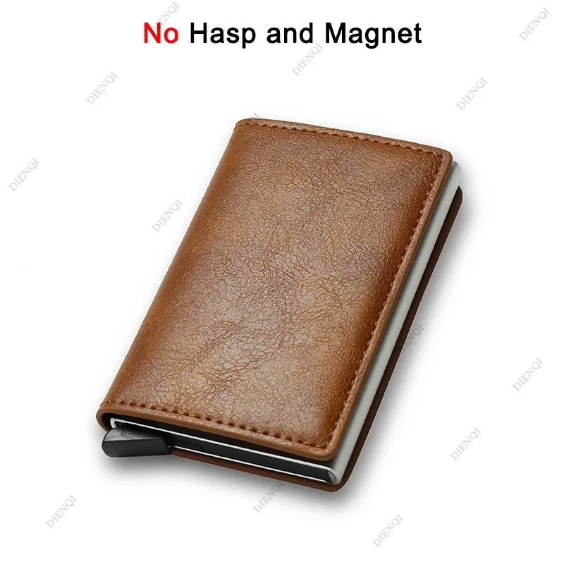 RFID Credit Card Holder | Slim Minimalist Wallet for Men and Women close-up view
