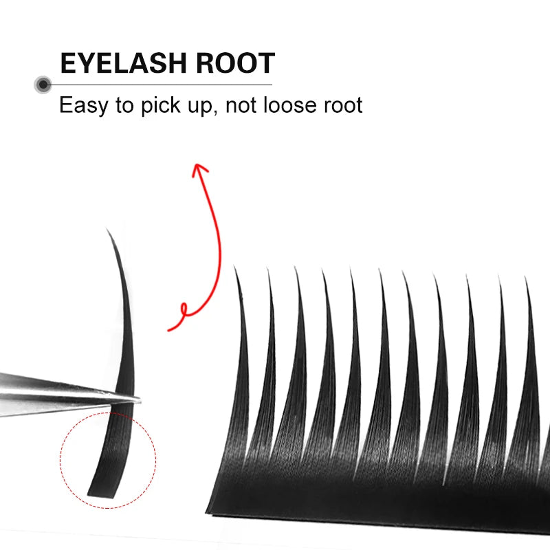 Winky Beauty 07 C/D Wet Eyelash Extension | Manga Wispy Spikes Lashes for Cosplay detail view