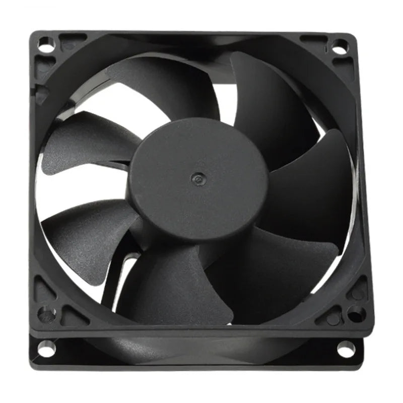 3Pin 8cm Cooling Fan for PC Computer Case DC 12V Molex 4PIN 3Pin Mute 8025 With 80*80 alternate view