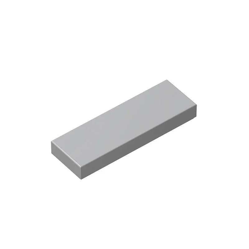 Gobricks GDS-562 Tile 1 x 3 Building Blocks | Compatible with Lego 63864 alternate view