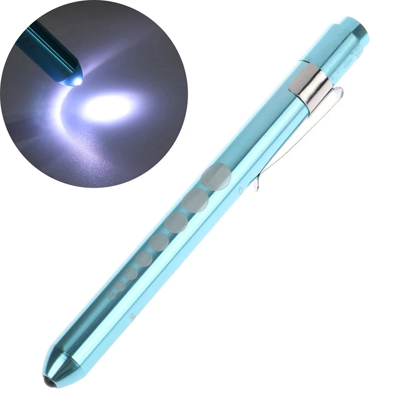 LED Medical Penlight with Pupil Gauge | Reusable Pocket Flashlight for Nurses and Doc alternate view