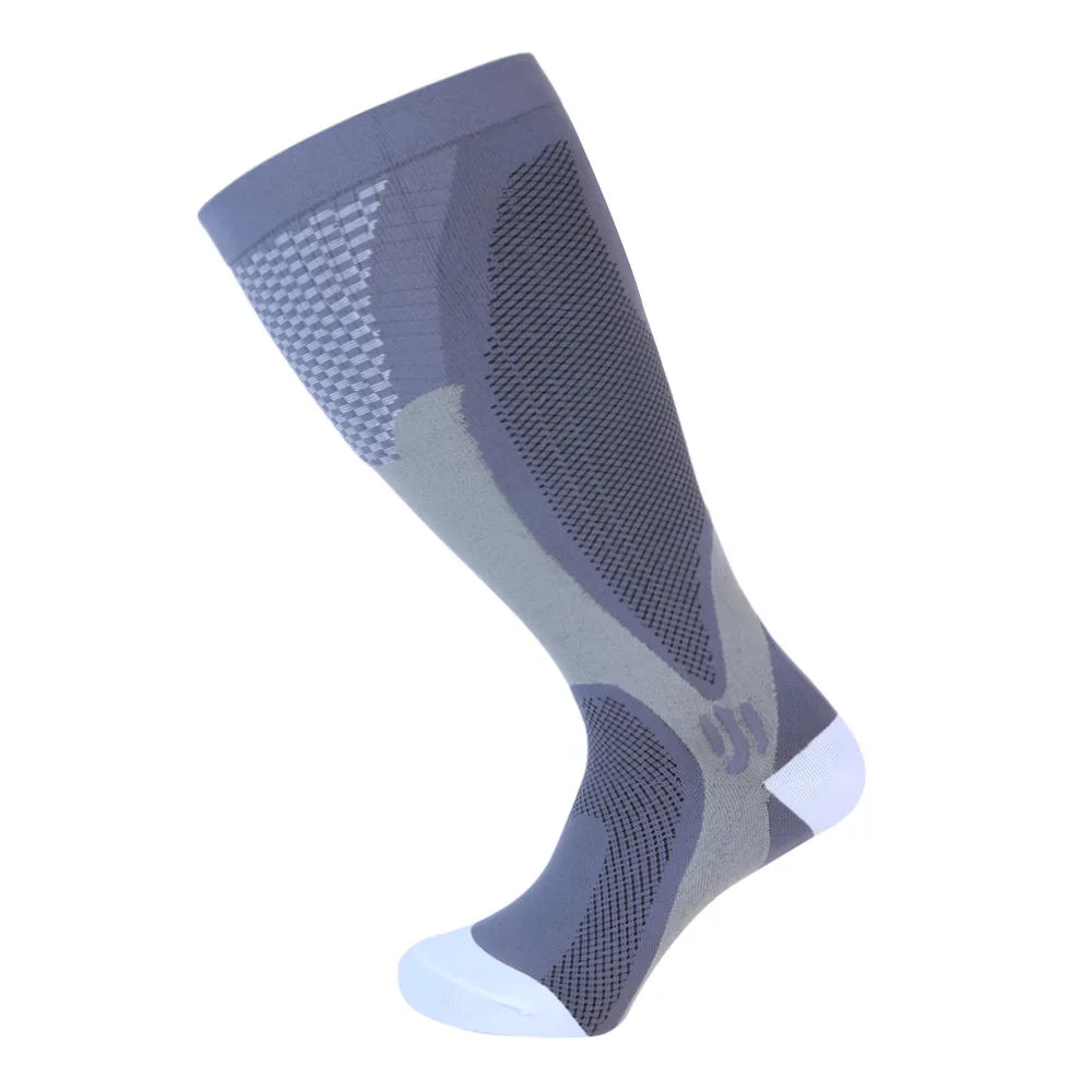 1/3Pairs 3XL-7XLPlus Size Wide Calf Compression Socks Women Men 15-20mmhg Large size Compression Sock for Nurse Pregnancy Travel