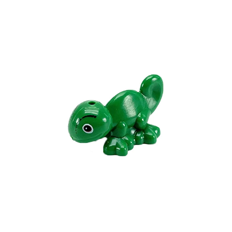 Marine Animal Building Blocks Set | Crocodile Whale Shark Octopus Snake Dinosaur Toys close-up view