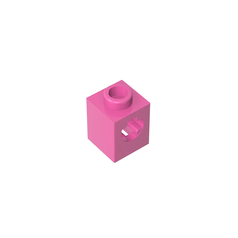Gobricks GDS-2196 Technical Brick 1 x 1 with Axle Hole | Building Block for Lego alternate view