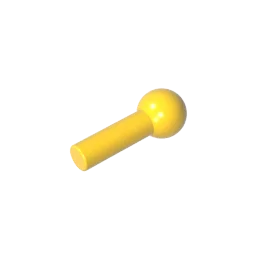 Gobricks Bar 1L with Tow Ball | Compatible Building Block Technical Parts detail view