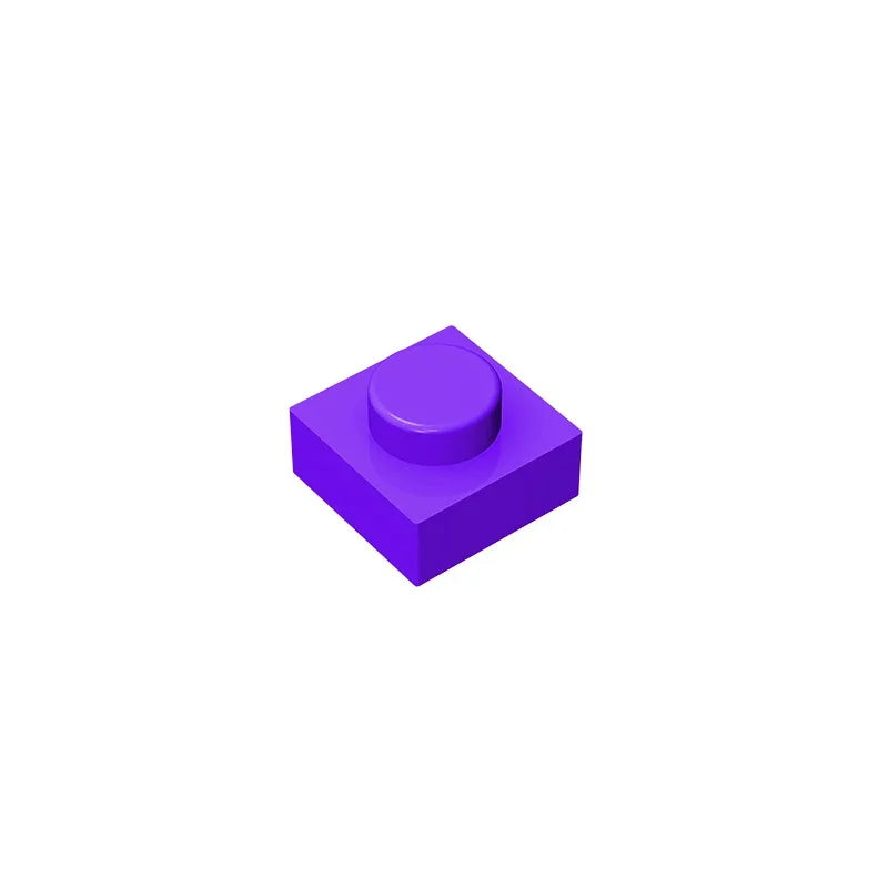 Gobricks GDS-501 Plate 1 x 1 | Compatible Building Block for Creative Builds alternate view