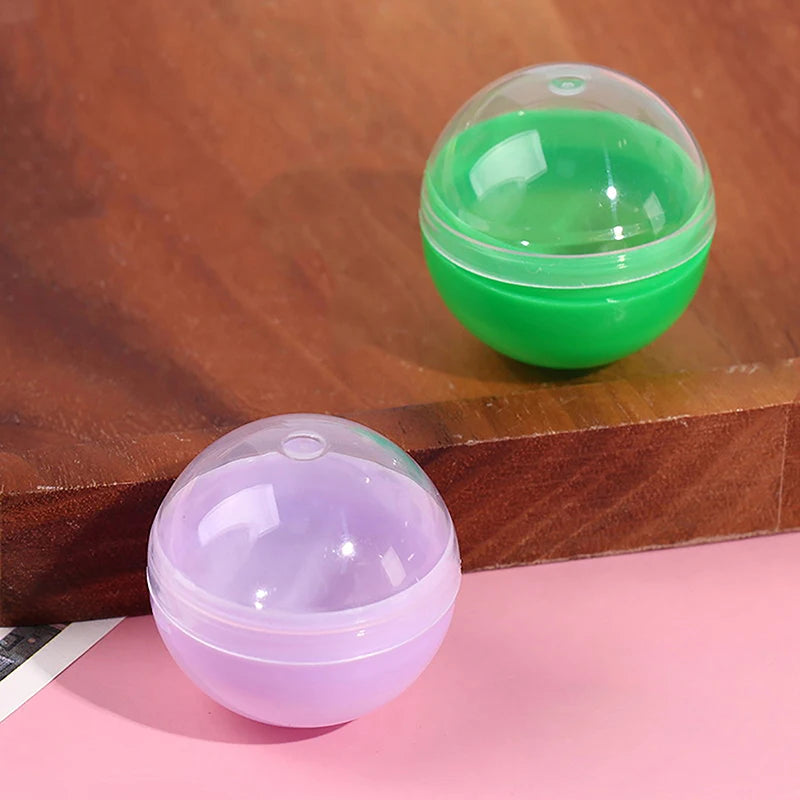 50Pcs Mini 32MM Clear Transparency Plastic Capsule Toy Surprise Ball Tiny Container M lifestyle view