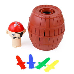 Fun Pirate Barrel Toy Sword Jump Pirate Game Board Children Halloween Toy Parent-chil alternate view
