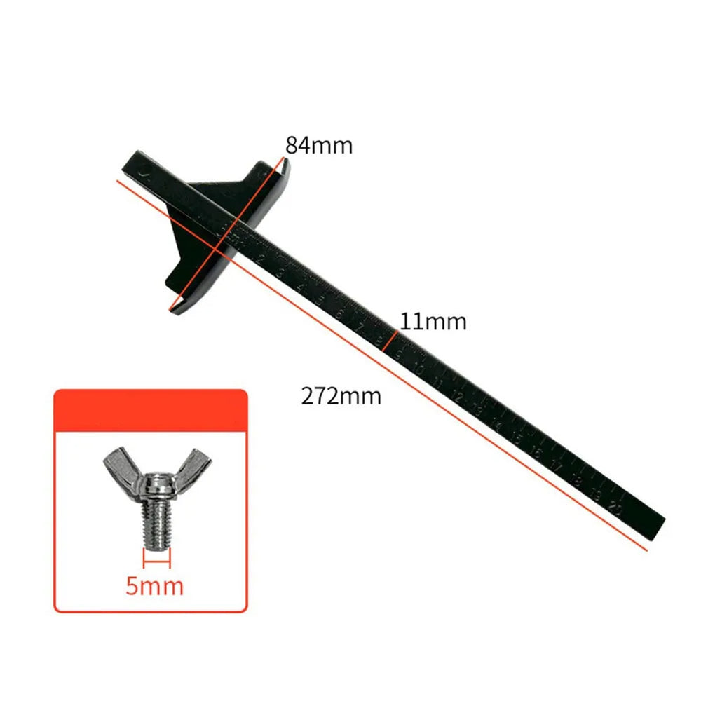 Circular Saw Guide Edge Guide With Scale | Precision Cutting Tool for Cordless Saws lifestyle view