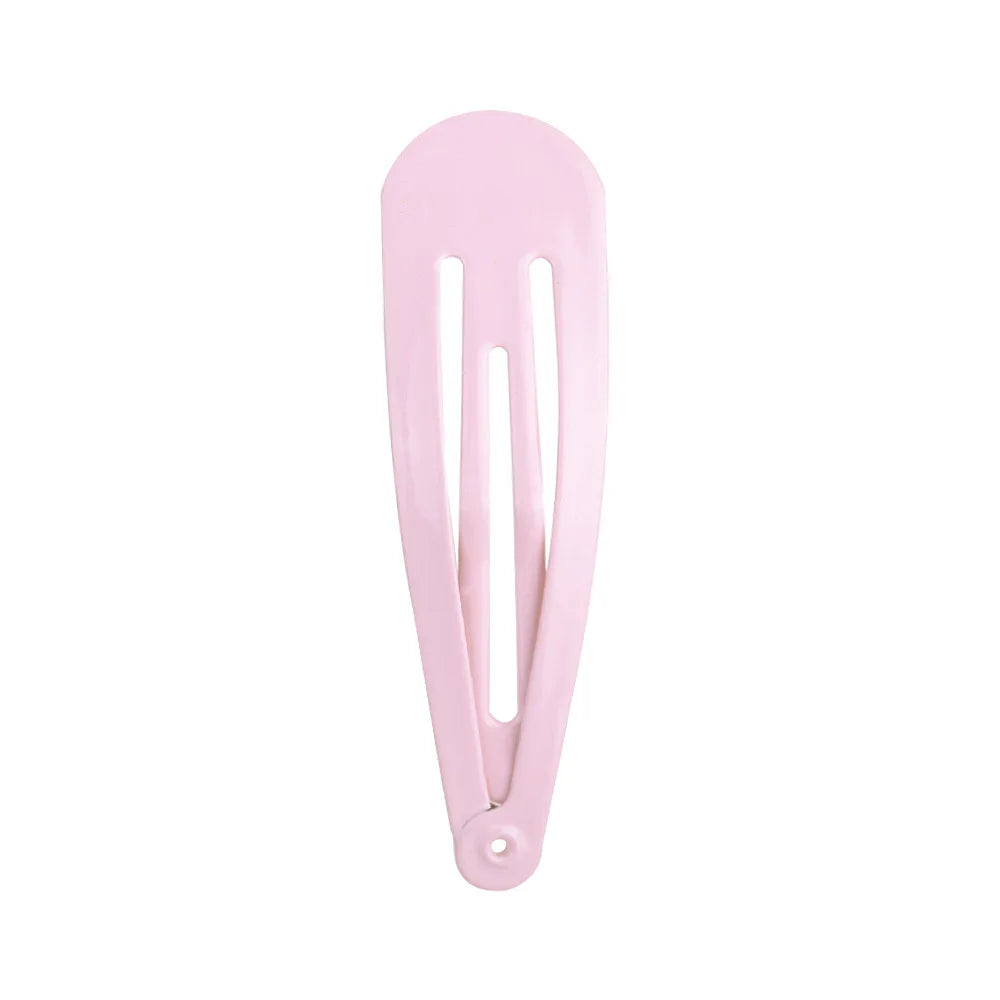 10Pcs Solid Colors BB Hairclips Girls Y2K Cute Small Barrettes Women Simple Metal Snap Clip Headdress Children Hair Accessories