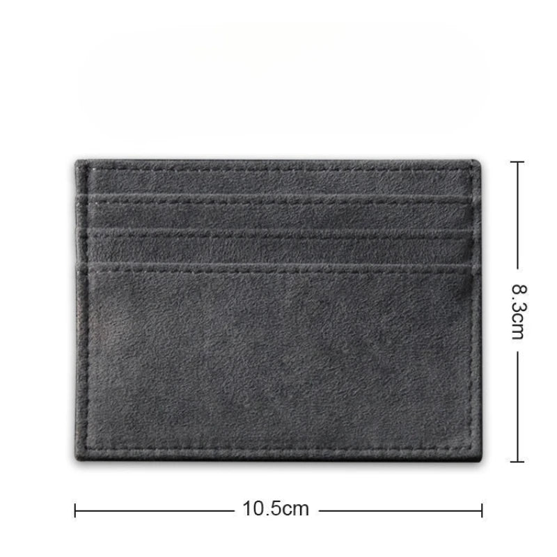 Slim Leather Card Holder | Multi Slot ID Wallet for Men alternate view