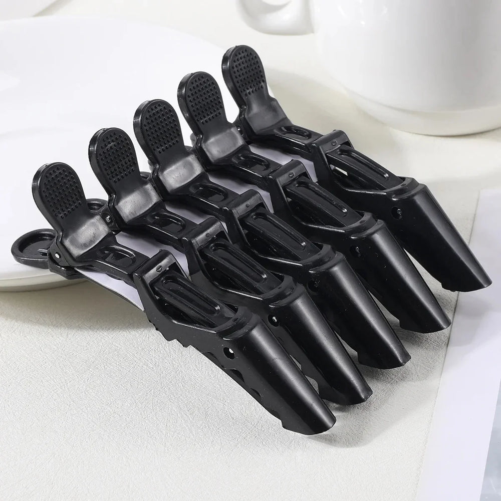 5/6Pcs Alligator Hair Clips Hairdressing Clamps Claws Section Clip Barber Crocodile H alternate view