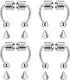 Gothic Magnet Fake Nose Ring Non Piercing Nose Clip Stainless Steel Fake Piercing Hoop S detail view