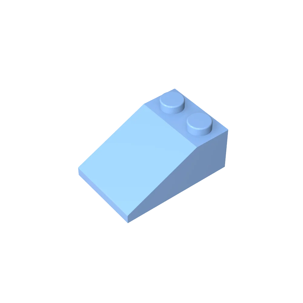 Gobricks Slope 33° 3 x 2 Building Block | Compatible with Lego 3298 alternate view