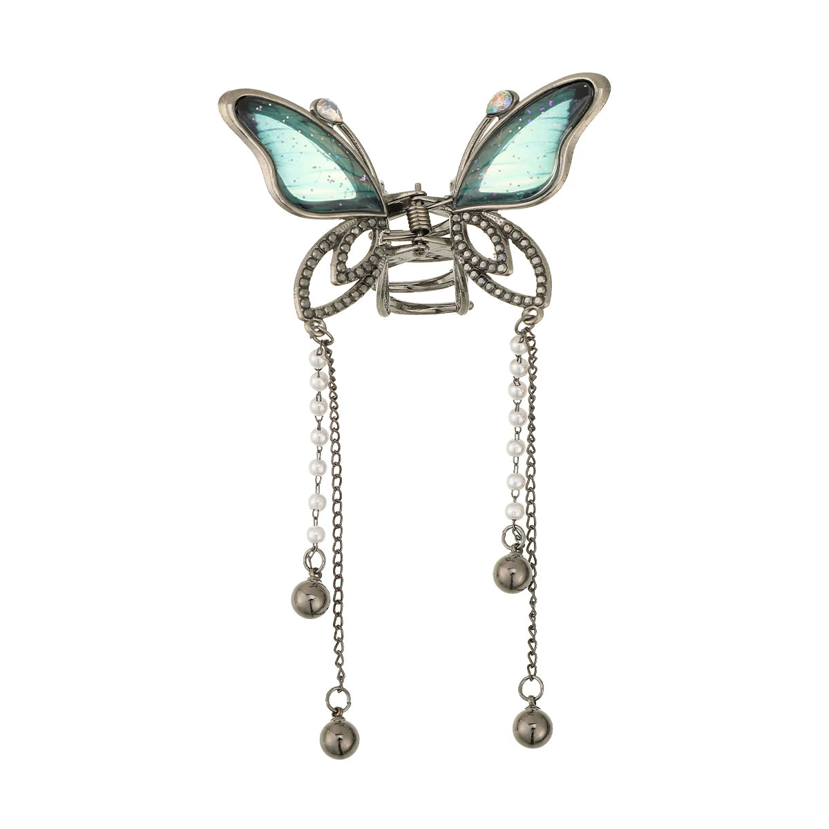 AWAYTR Shark Crab Clips Girls Hairpin Hair Accessories Korean Women Simple Hair Claw C close-up view