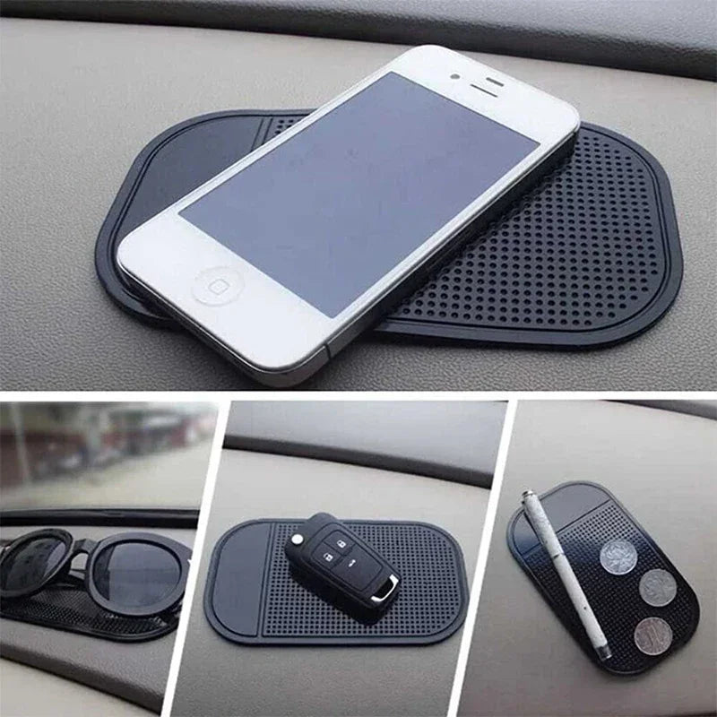 1/5pcs Universal Car Dashboard Non Slip Grip Sticky Pad Phone Holder Mat Anti-skid Silicone Mat Car Mat Car Interior Accessories