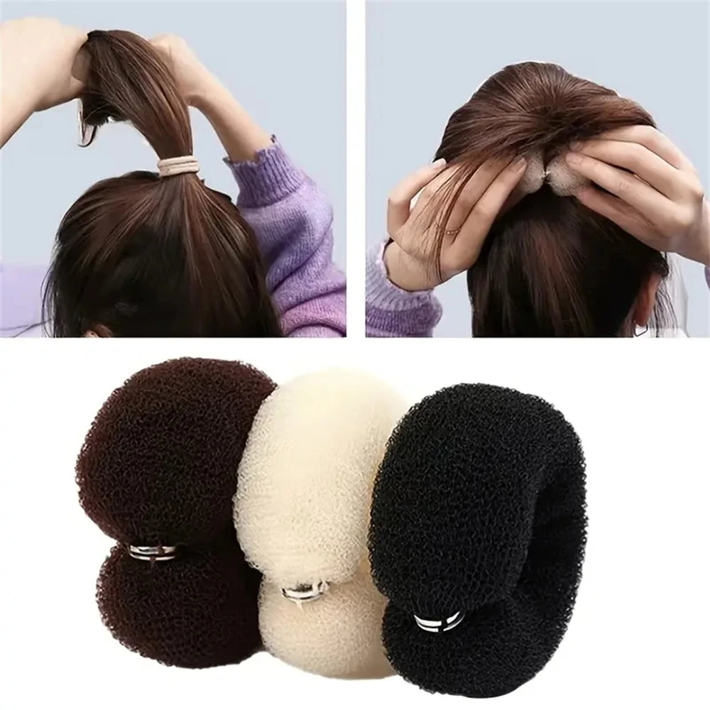 1pcs Hair Bun Maker Donut Magic Foam Sponge Styling Braiders Tools Headband Women Sty alternate view