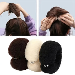 1pcs Hair Bun Maker Donut Magic Foam Sponge Styling Braiders Tools Headband Women Sty alternate view