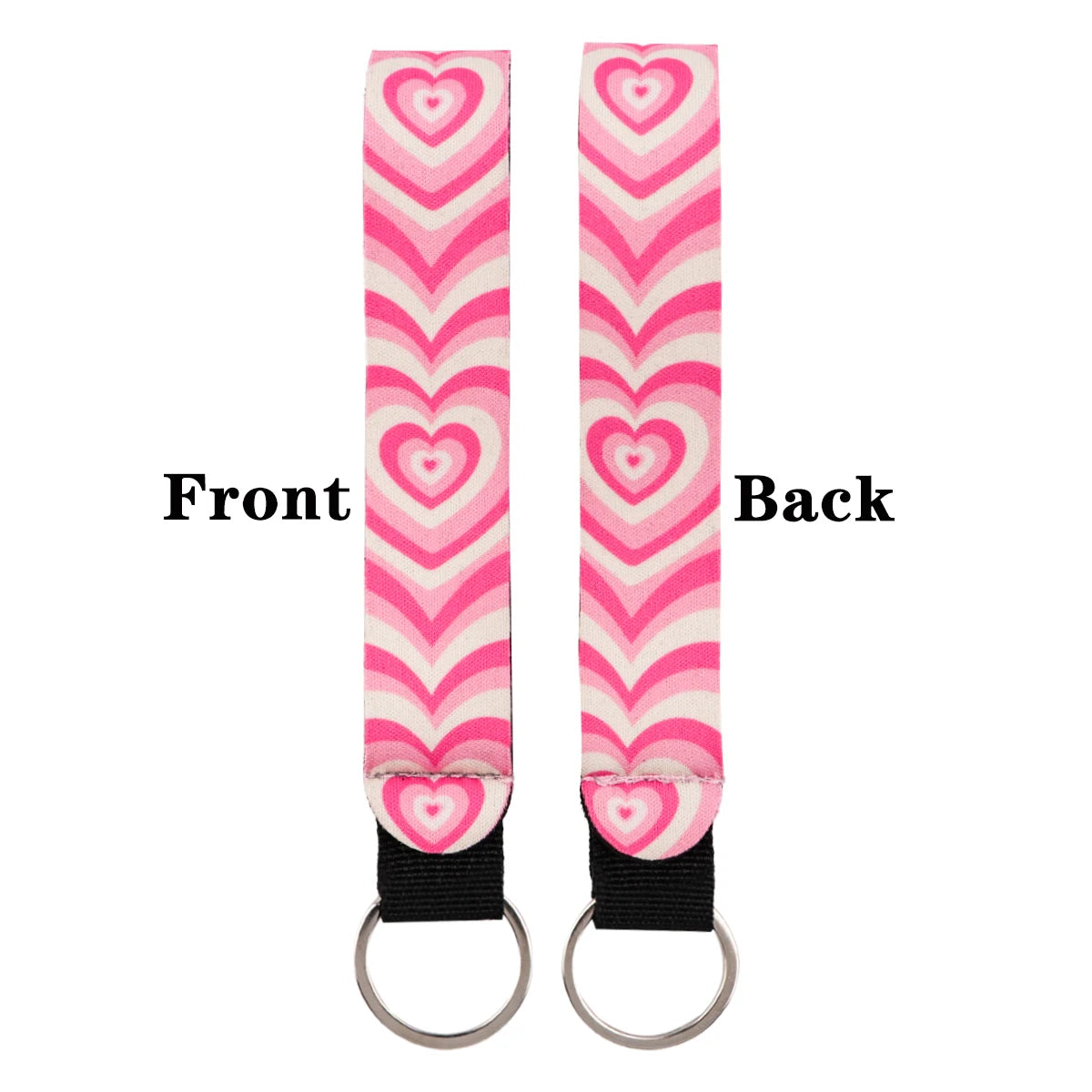 Cartoon Animal Keychain with Wrist Strap | Anti-Lost Lanyard for Keys additional angle