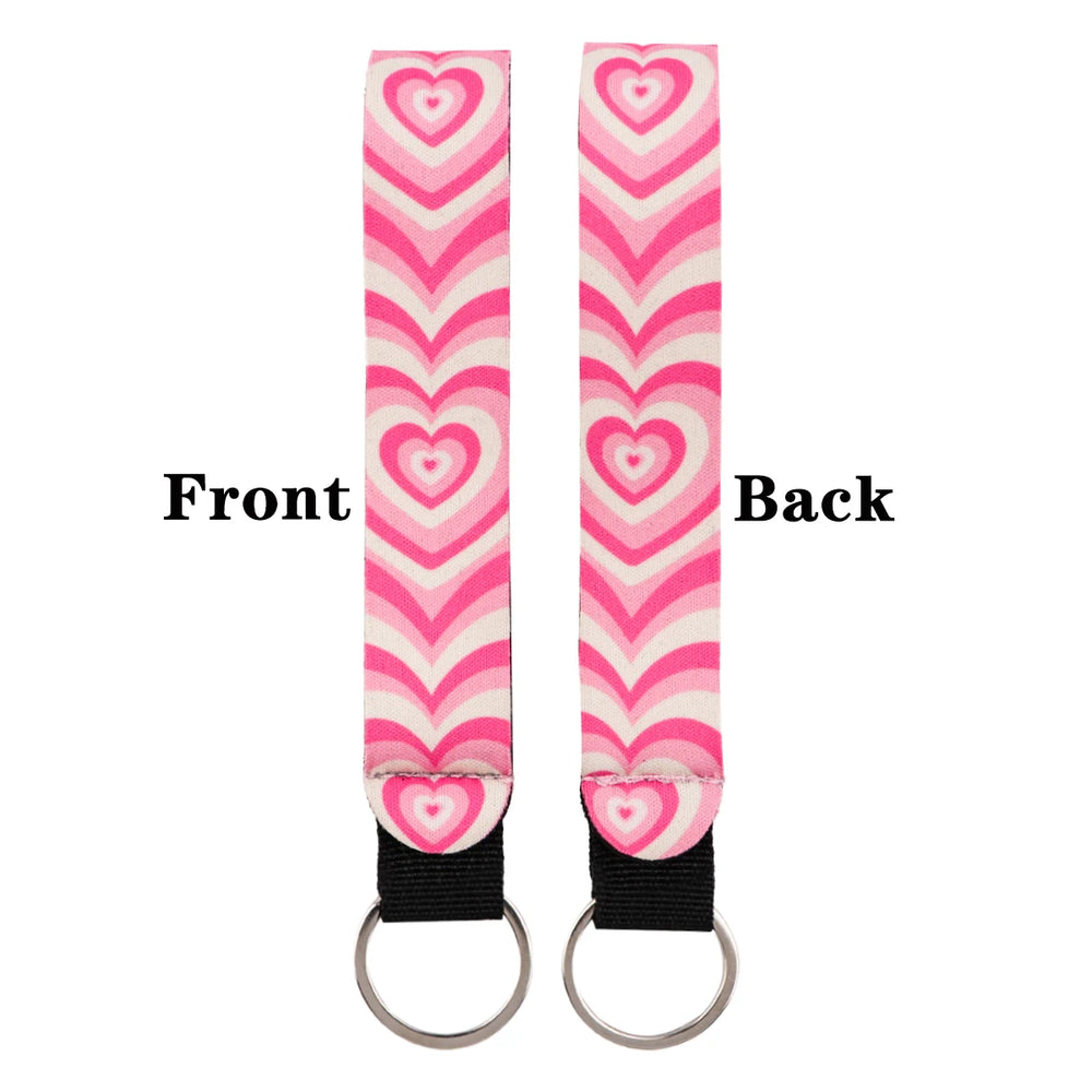 Cartoon Animal Keychain with Wrist Strap | Anti-Lost Lanyard for Keys additional angle