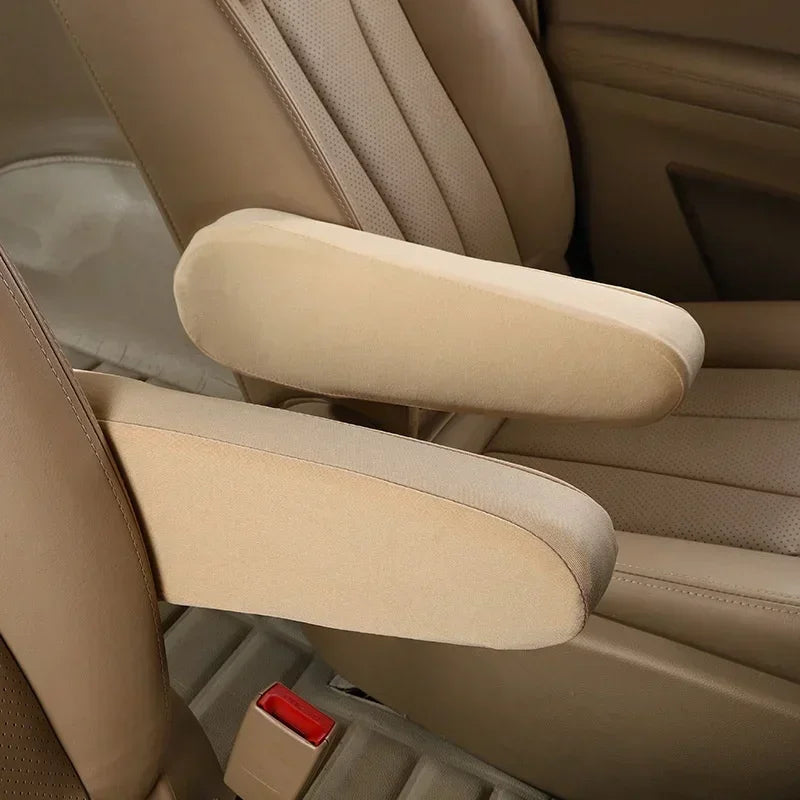 Car Seat Armrest Cover Universal Interior Auto Armrests Dust-proof Hand Armrest Protector Soft Comfortable Elastic Cloth Covers