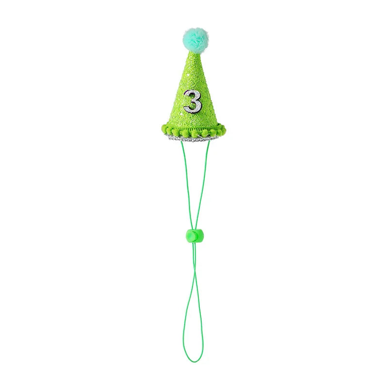Funny Pet Party Hat | Dog Cat Birthday Cap for Small Pets alternate view