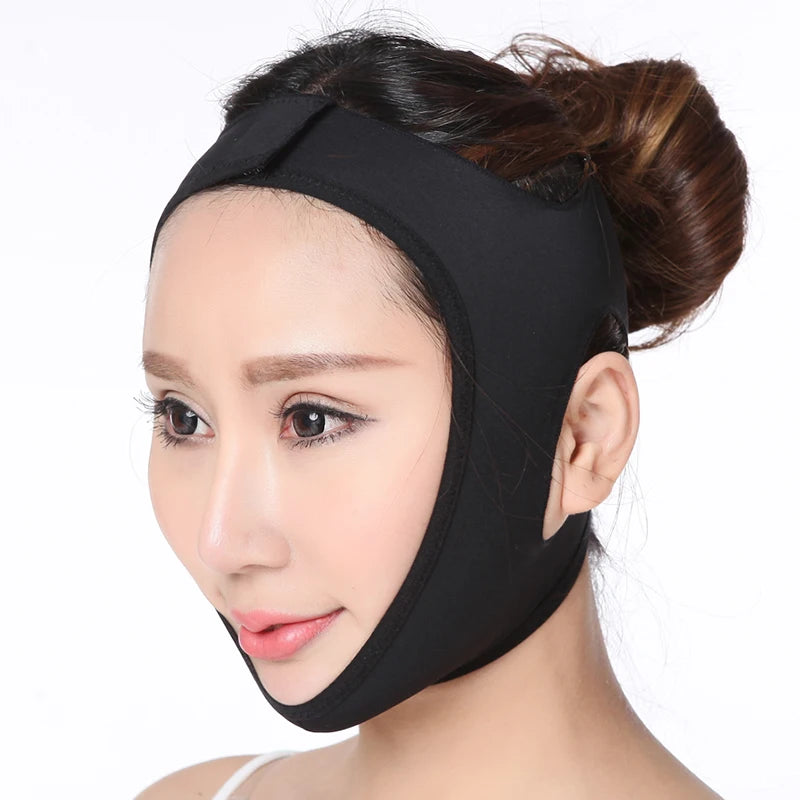 Elastic Face Slimming Bandage | V Line Face Shaper for Chin and Cheek Lift alternate view