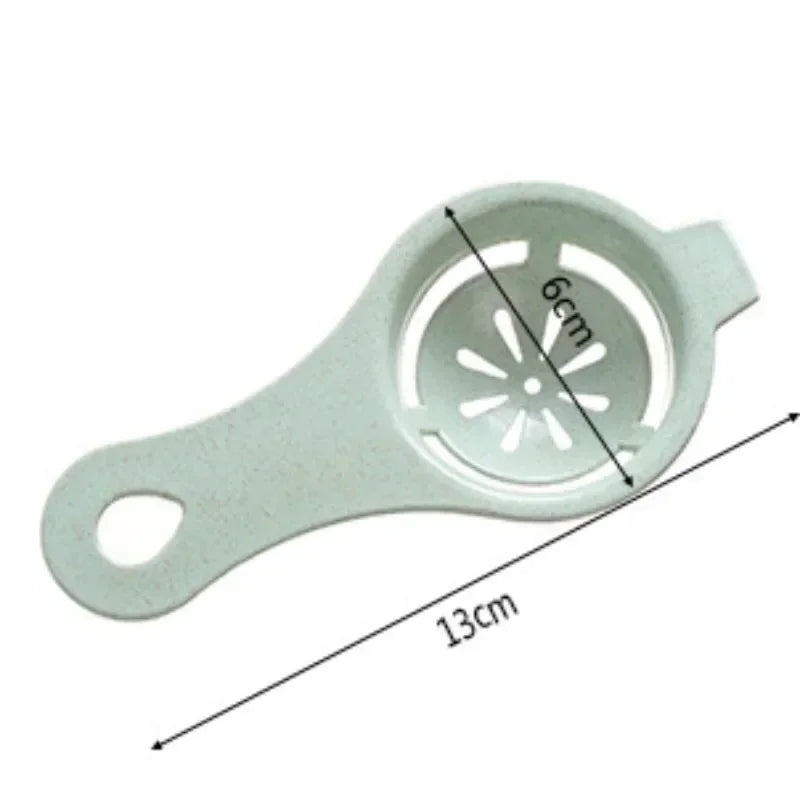 Wheat Straw Egg Separator | Easy Yolk White Kitchen Tool additional angle